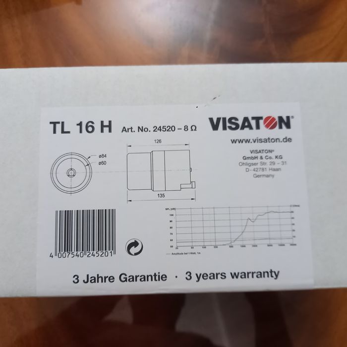 Супертвитер Visaton TL 16 H