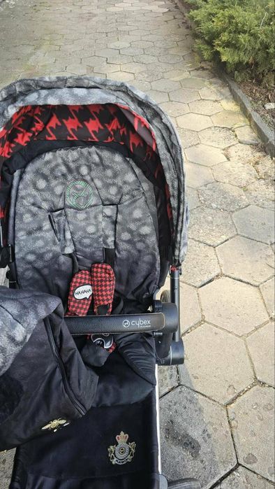Cybex priam  rebellious детска количка + кош за новородено
