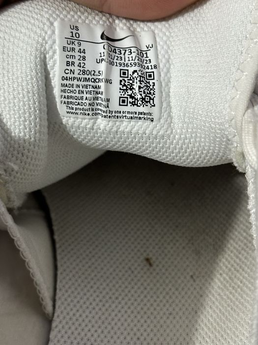 Nike react vision white