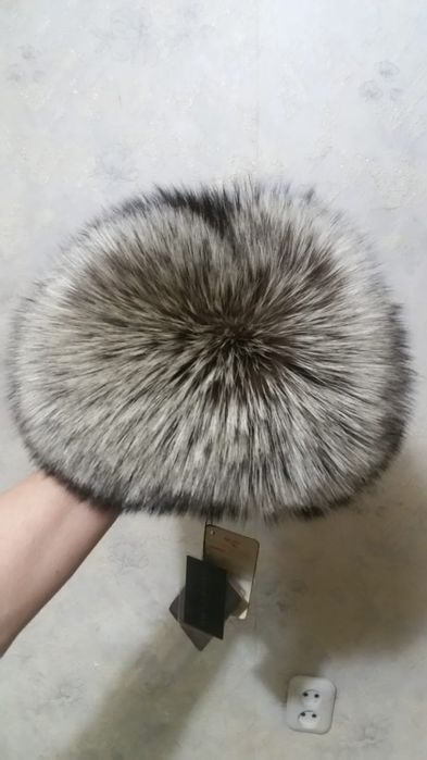 Шапка чернобурка