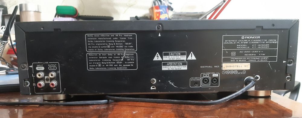 Дека Pioneer CT - W503R