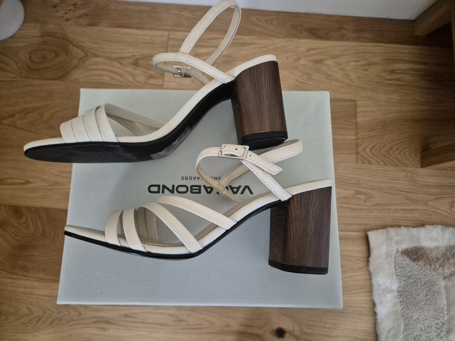 Sandale cu toc, 38 Vagabond piele naturala, noi