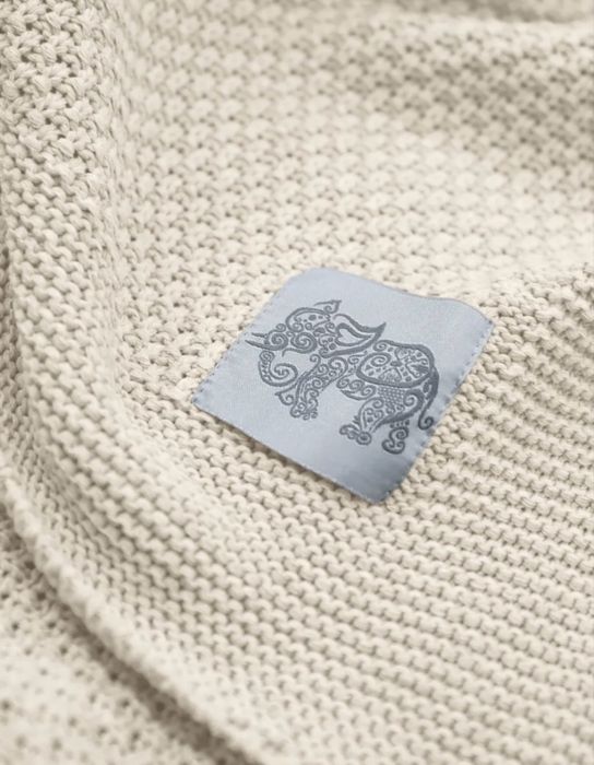 Вязаный плед warm whiff