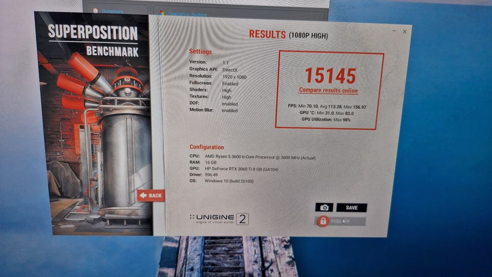 PC Gaming, Ryzen 5, RTX 3060 Ti 8 GB, 16 GB RAM