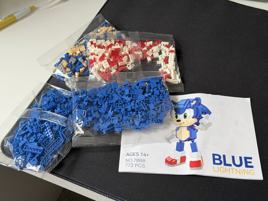 Lego Sonic Blue 772 piese