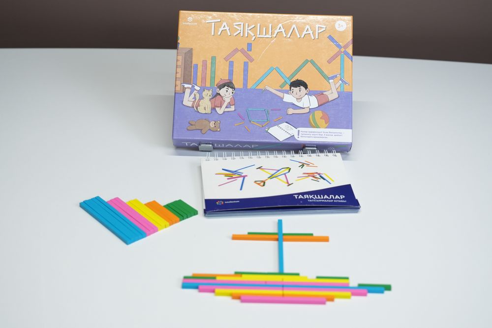 Intellectum. Настольная , развивающая игра «Таяқшалар»