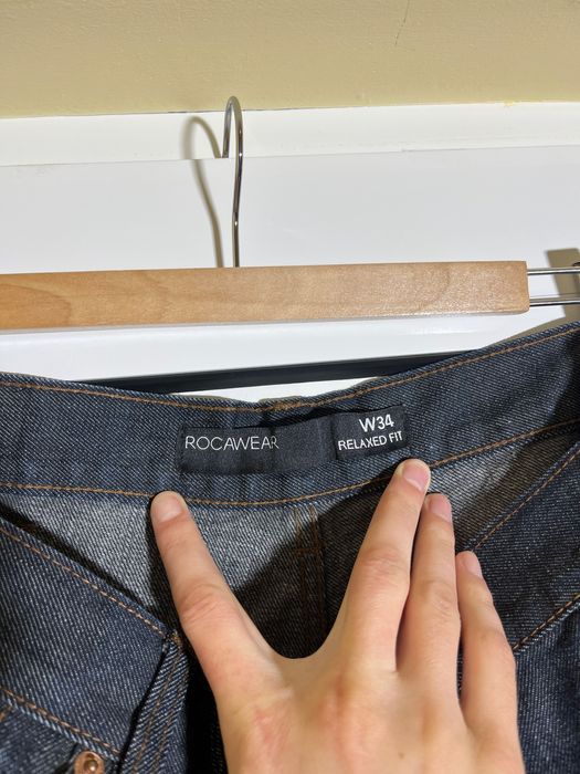 Мъжки рап дънки Rocawear (baggy denim hip hop pants размер 34)