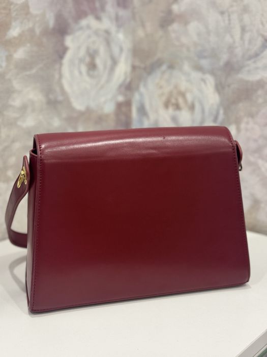 Классикалық бордовый сөмке