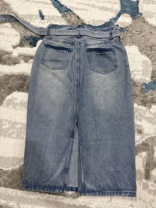 Джинсовая юбка размер 40