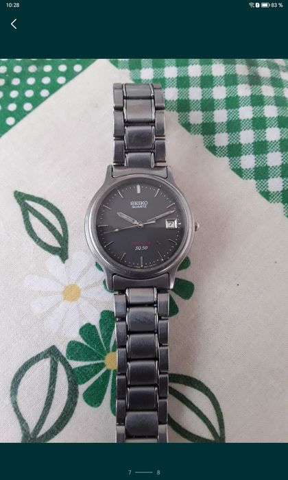 ceas Seiko Titanium vintage, anii 80