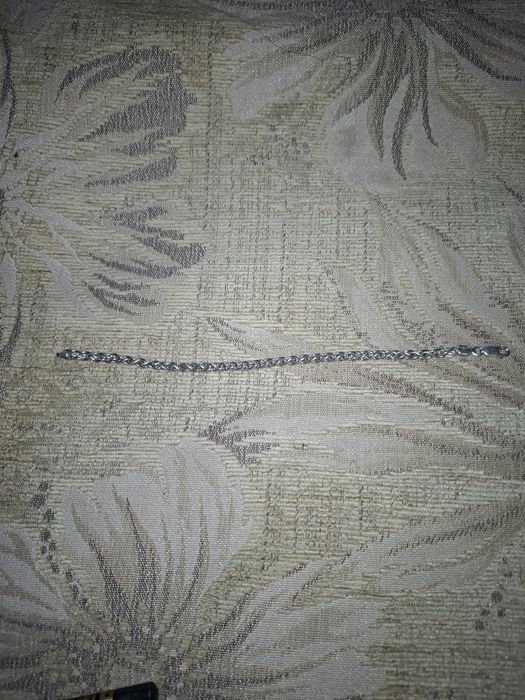 Дамска сребърна гривна,печат 925