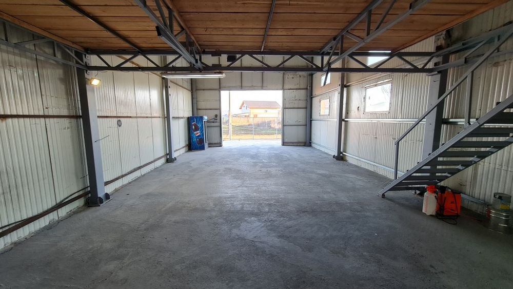 Închiriez hala 125mp depozitare / activități mici in Vârteju Magurel