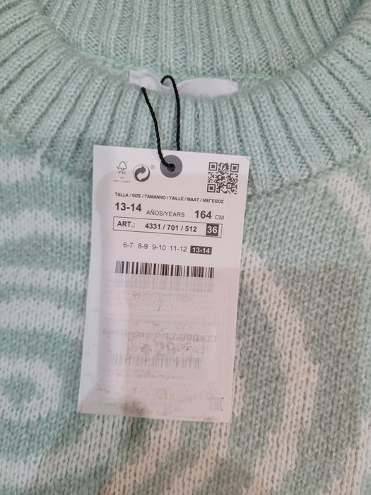 Джемпер Zara на девочку, 164см