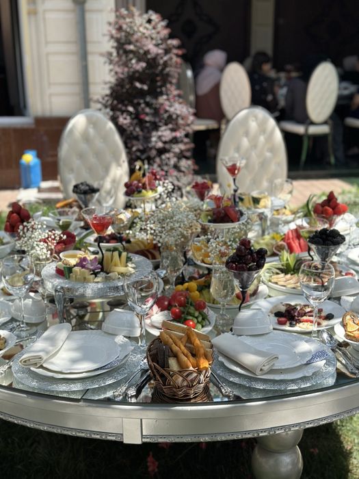 Toy va tadbirlar o’tqazamiz iftorlik ( stol stul pasuda)