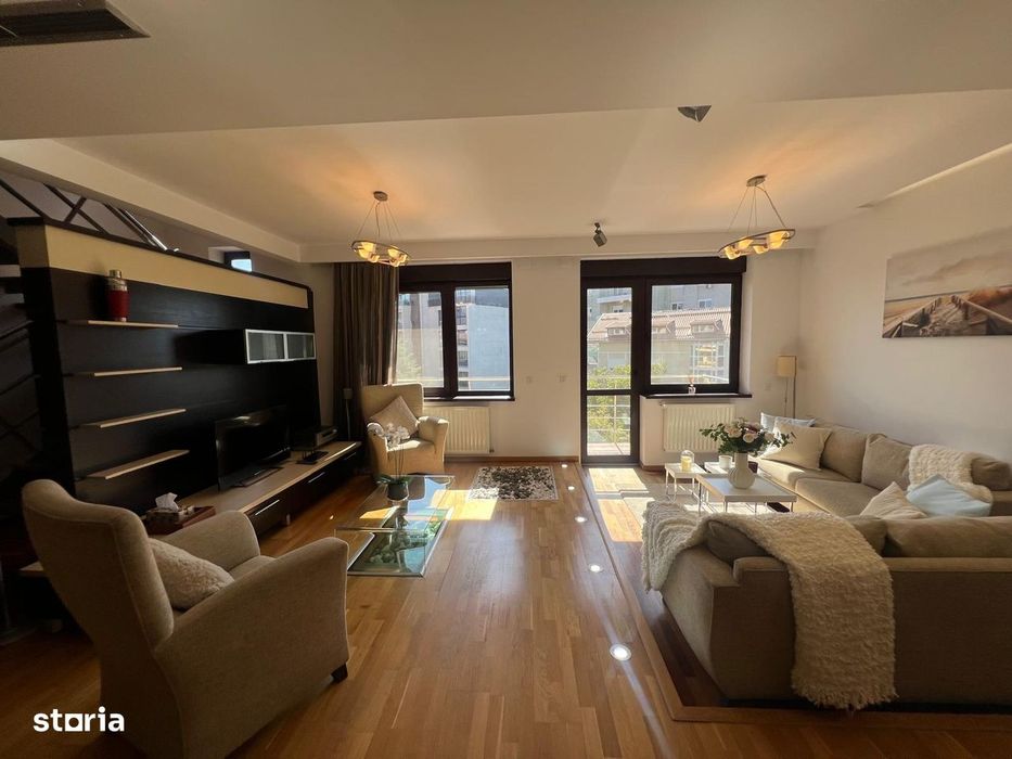 Herastrau Duplex 5 Camere Mobilat Lux | 2 Parcari