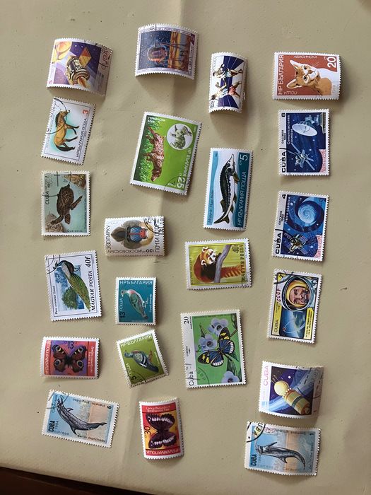 Запазени пощенски марки