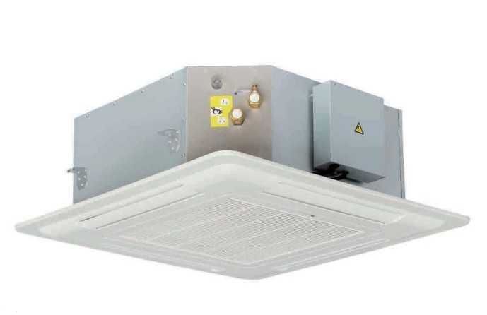 Водни конвектори за скрит таванен монтаж касетъчен тип