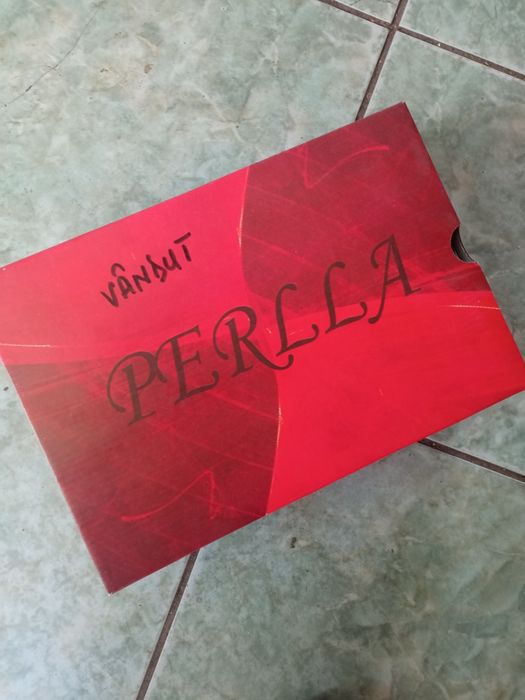 Pantofi dama din piele naturala -Perlla-