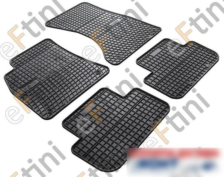 Автомобилни гумени стелки Frogum за Ауди А4 Б8 / Audi A4 B8 (2007+)