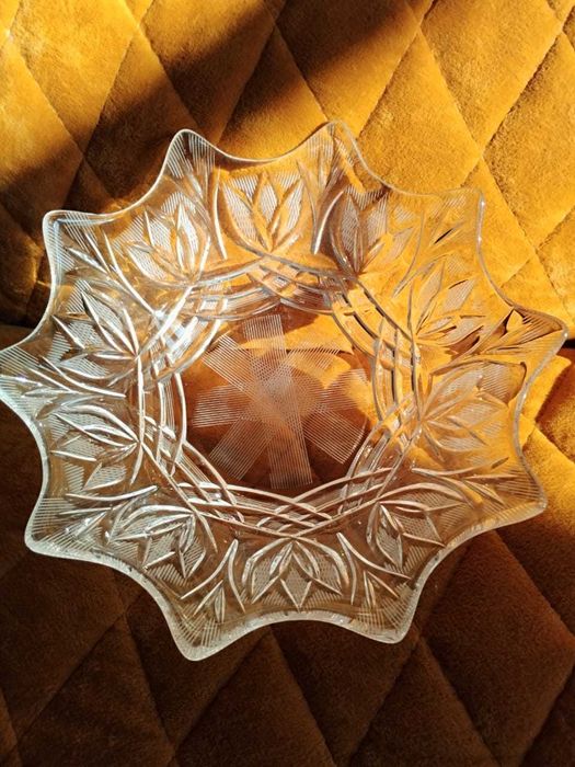 Салатница хрусталь СССР