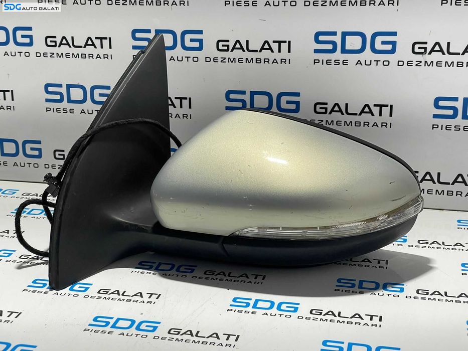 Oglinda Stanga Electrica Fara Pliere Rabatare Volkswagen Golf 6 Hatchback 2008 - 2013 [L2896]