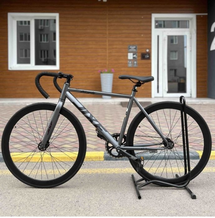 Велосипед JIXF Fixed Premium Фикс Gray 2025 19 дюйм сұр