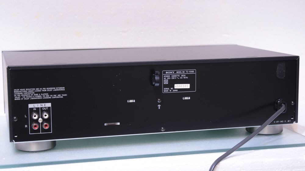 Deck Sony TC-K490(3 head).