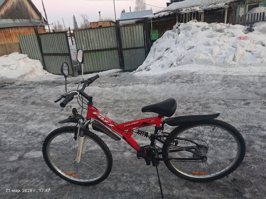 Велосипед состояние нового.