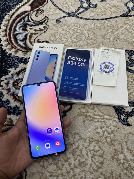 Samsung A34 5G sotiladi ideal