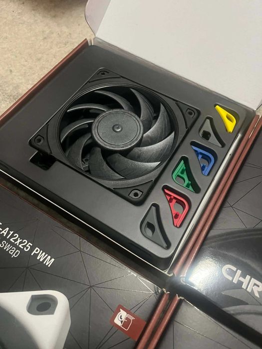 Noctua NF-A12X25 PWM, 1 ventilator de 120 mm, 2000 rpm, Negru