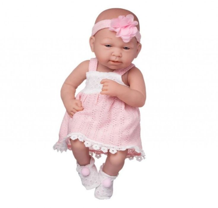Кукла Junfa Pure Baby в розово 35см