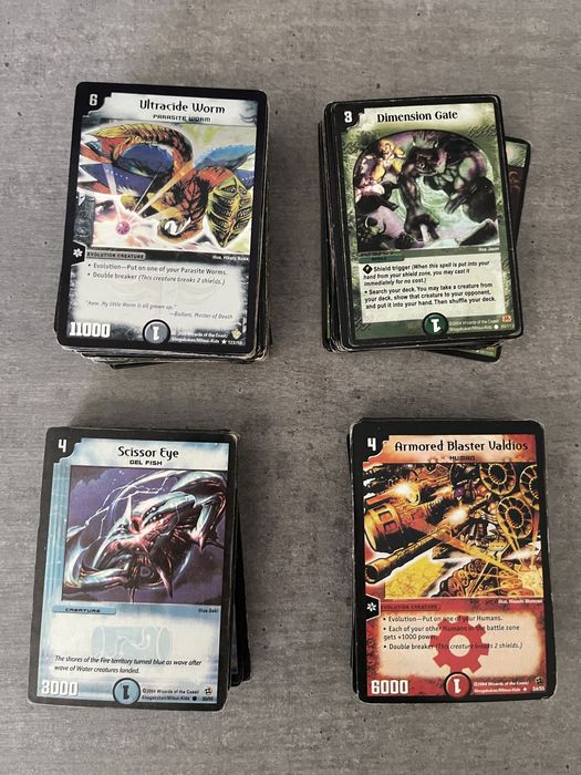 Carti de joc Duel Masters (toata colectia)