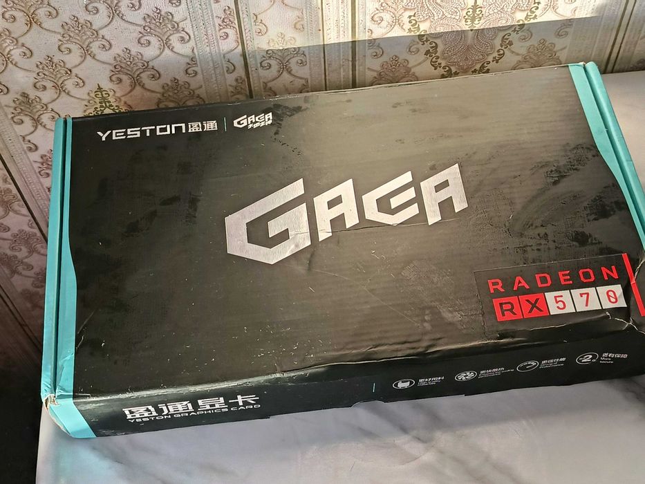 Видеокарта Yeston RX570 8gb