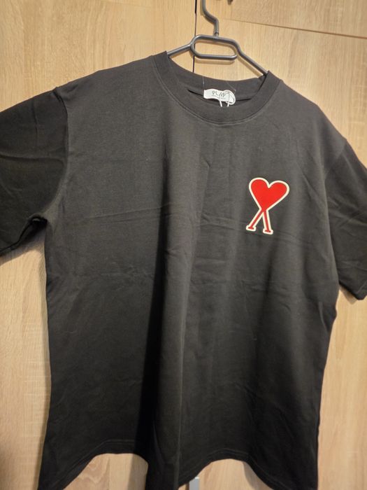 Tricou negru  dama Ami