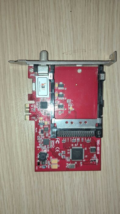 TBS 6618 DVB-C TV Tuner CI PCIe Card DVB-C