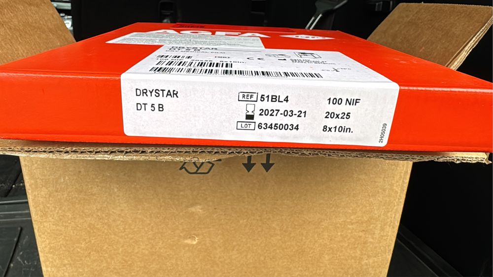Agfa Drystar рентген пленка