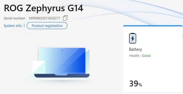 Лаптоп ASUS ROG Zephyrus G14 GA401HR.416