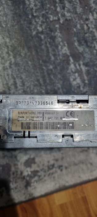Blaupunkt radio casetofon auto vintage