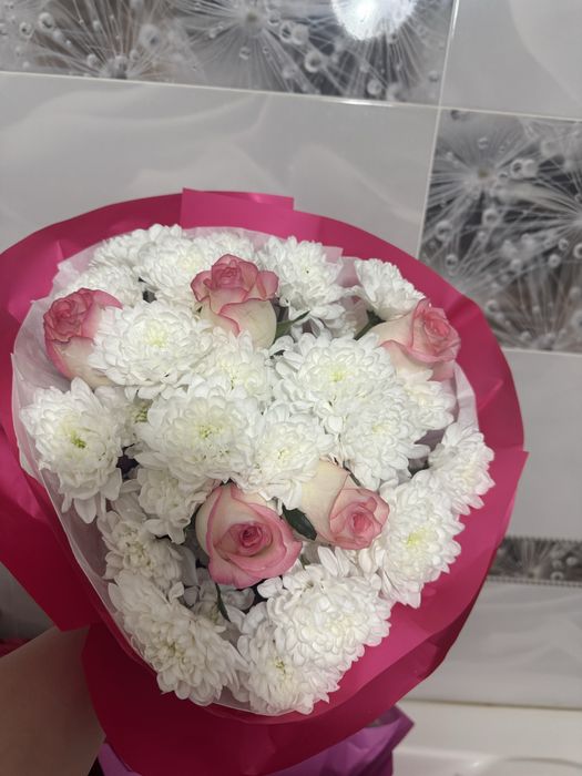 Букет цветы свежие