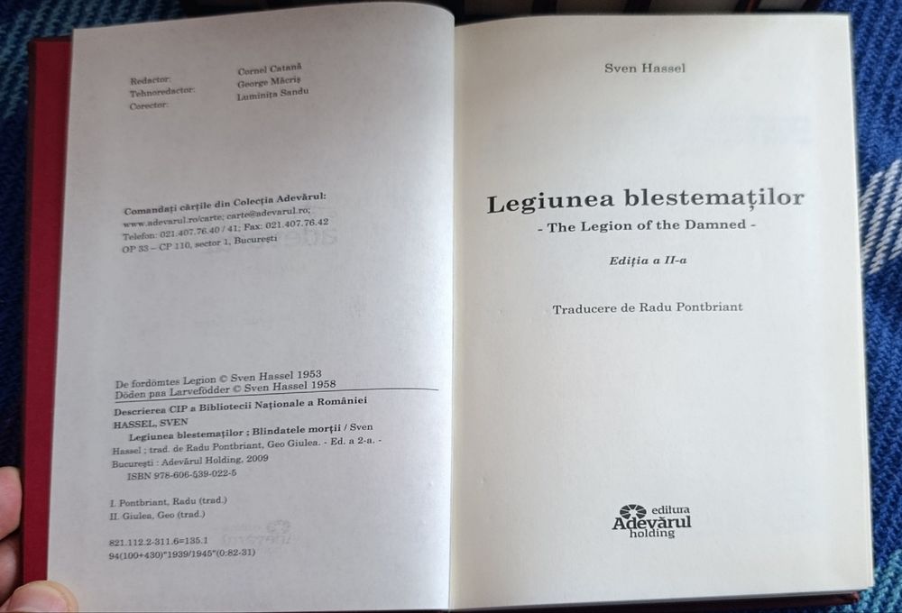 Sven Hassel opere complete editie de lux