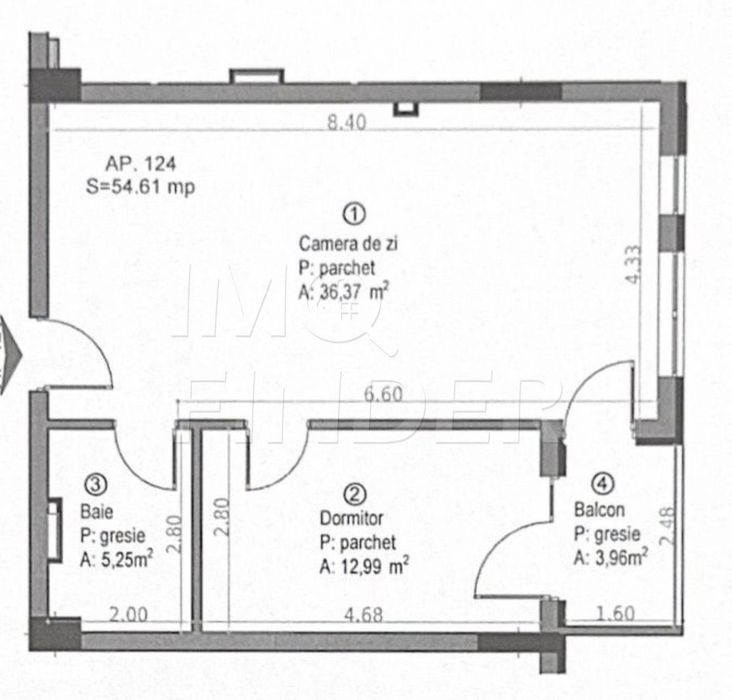 Apartament 2 camere, 55 mp utili, langa Baza Sportiva