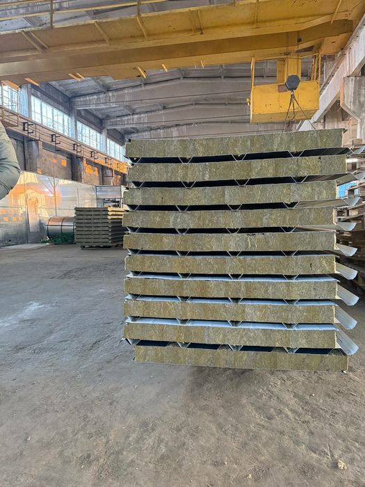 Сендвич панель базалть.Sendvich panel bazalt