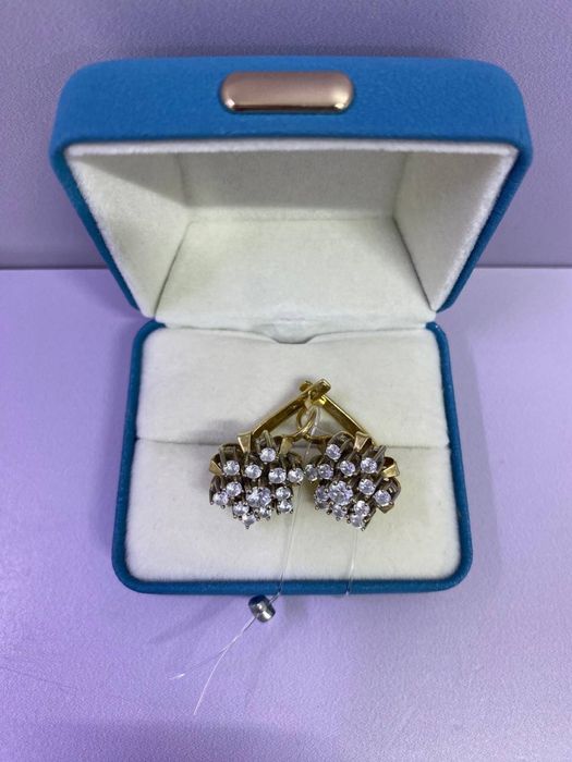 Золотые серьги #КО453257