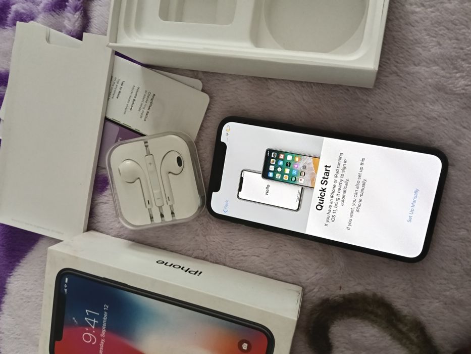 iPhone x 256gb 100%