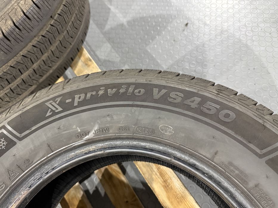 2бр. ТОВАРНИ Зимни Гуми 235/65R/16C -TRACMAX- DOT:3422+2123- 7.0мм