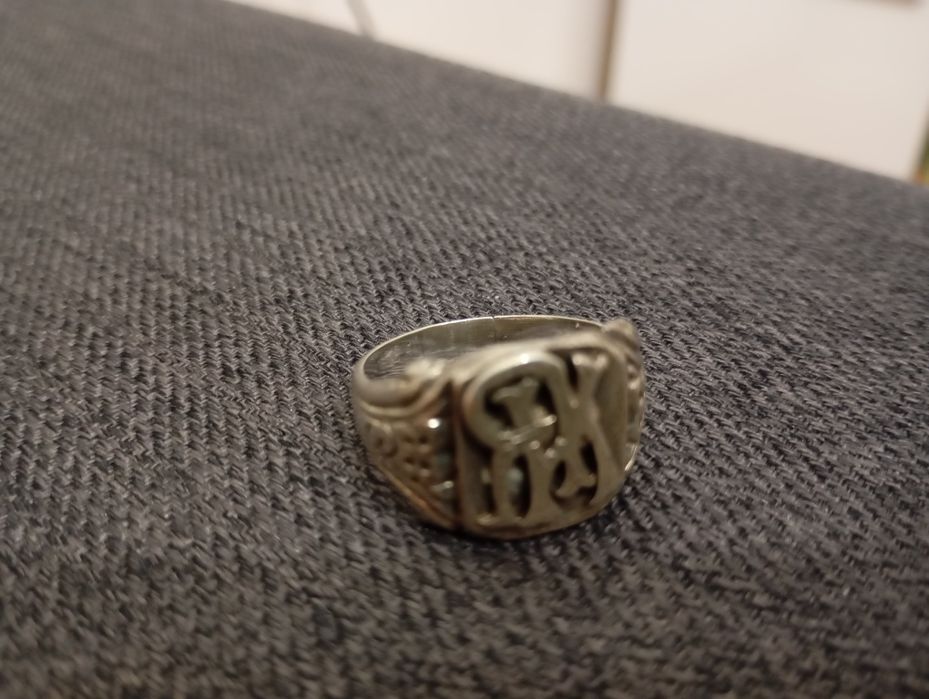 Мъжки пръстен сребърен