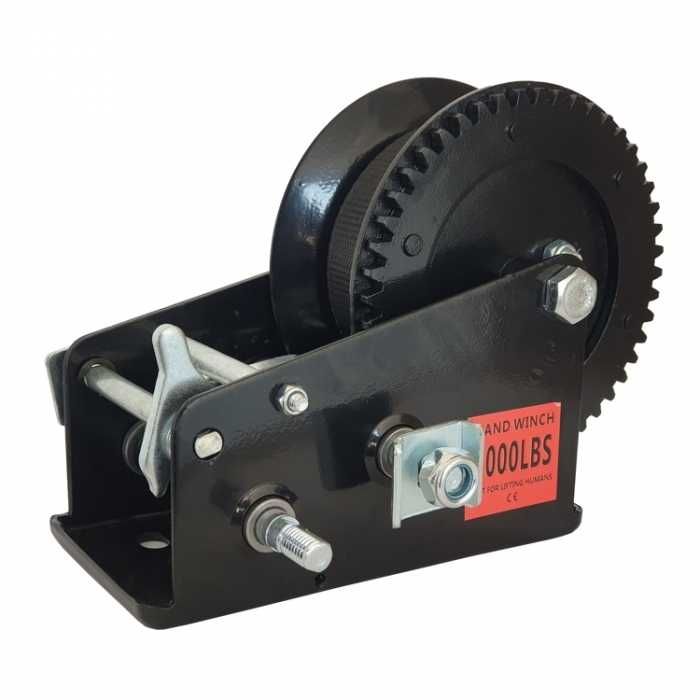 Ръчна лебедка с текстилно въже 3000 LBS 1350 KG