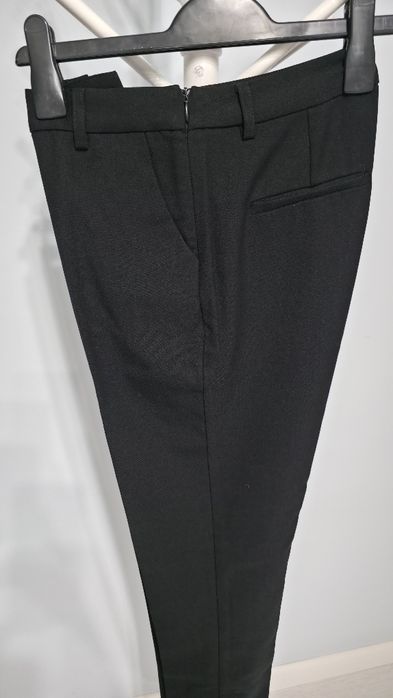 Pantaloni eleganti ajustabili in talie Colin's, negri, marimea 36