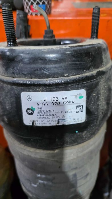 amortizor ads perna Mercedes ML W166 GLE dreapta fata A1663205266 ml35