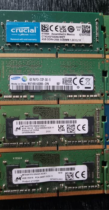 Рам памет 4 гб ддр4  за лаптоп